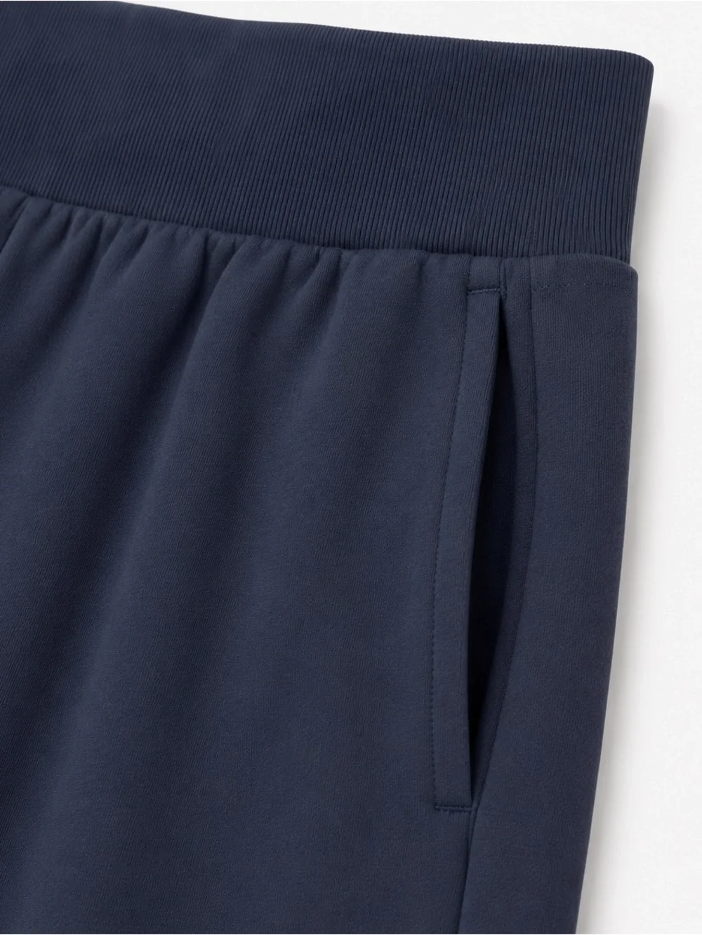 NWT LAYERS Sunday Lounge Club Matching Set Blue Lounge Shorts Sweatshirt L